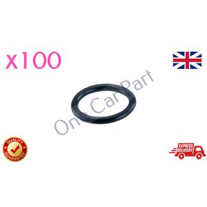 100 Engine Coolant Pipe O-Rings For VW Golf MK6 Scirocco Amarok New Beetle T5