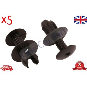 5 x Trim Panel Lining Clips FOR VW BEETLE BORA CADDY GOLF POLO JETTA PASSAT