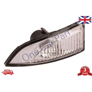 Wing Mirror Indicator Lens For Renault Megane Mk3 Fluence Scenic III Left Side