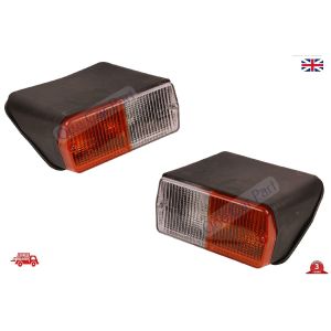 PAIR Ford New Holland 2600,3600,4600,5610 Tractor LH RH  Front Side Light Lamp