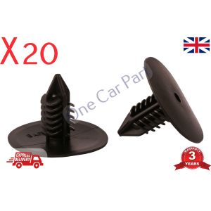 20X RENAULT TRAFIC CLIO SCENIC MEGANE WHEEL ARCH LINING SPLASH GUARD TRIM CLIPS