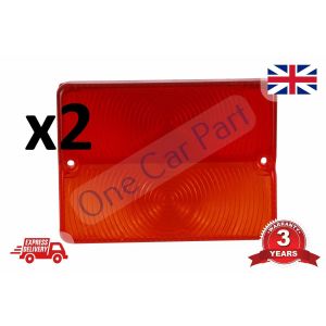 PAIR Massey Ferguson 230,240,250,253,265,275,290 Rear Stop Light Lamp LENSES