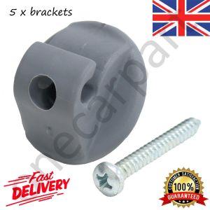 5x Sun Visor Bracket Holder Clips For Renault Mascott, Master MK1 MK2, Trafic