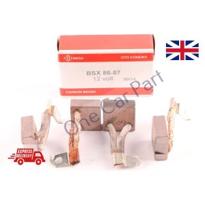 BSX86 87 IVECO MACK MAGNETI ISKRA STARTER MOTOR BRUSH SET BSX86 87 