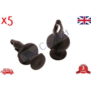 5 x Wheel Well Push Type Retainer Clips For Ford GM Chrysler 21077123