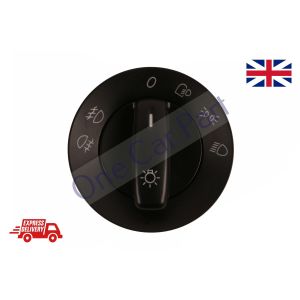 HEADLIGHT LIGHT  CONTROL SWITCH FOR VW PASSAT 3C GOLF / GOLF PLUS