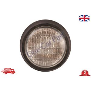 5.2" 133mm AMERICAN TYPE HEADLIGHT with SHORT RUBBER 12V bulb included