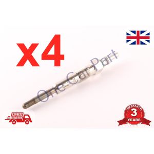 4x Glow Plug for  Volkswagen T5 2.5 TDI AXC Volkswagen Transporter
