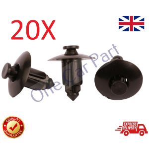 20X Wheel Arch Lining Splashguard Bumper Clips Fits Volvo V70 S80 V50 S60 XC70