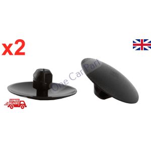 2x VAUXHALL Zafira B BONNET SOUNDPROOFING CLIPS BONNET INSULATION CLIPS