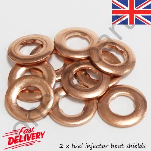 2 x Fuel Injection Heat Shields For Mercedes Viano 639, Vito 638, Vito 639