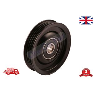 Fan Belt Tensioner Pulley V Ribbed Belt Idler Fits Navara D40 2.5 dCi 4WD  