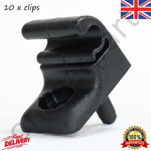 10 x Sun Visior Mount Bracket Clips Fits Fiat Palio 2/3 Door, 4/5 Door, 1992 on
