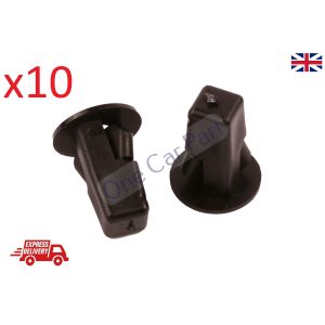 10x Locking Nut Fender Liner Screw Grommet Trim Clip 19756 Toyota 90189-06214