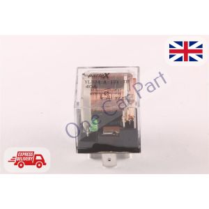 Transparent 12V Relay 4 PIN Automotive 40a Changeover RY15 Normally Open Contact