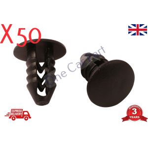 50x Car Truck Lorry Caravan Interior Roof Panel Trim Boot Carpet Floor Clip